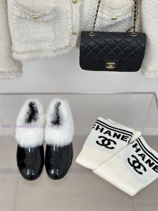 Short sock tube 20 Long sock tube 25Chanel | Chanel 23P New ProductDouble C thick heeled hai3fbfc9lk - Image 7