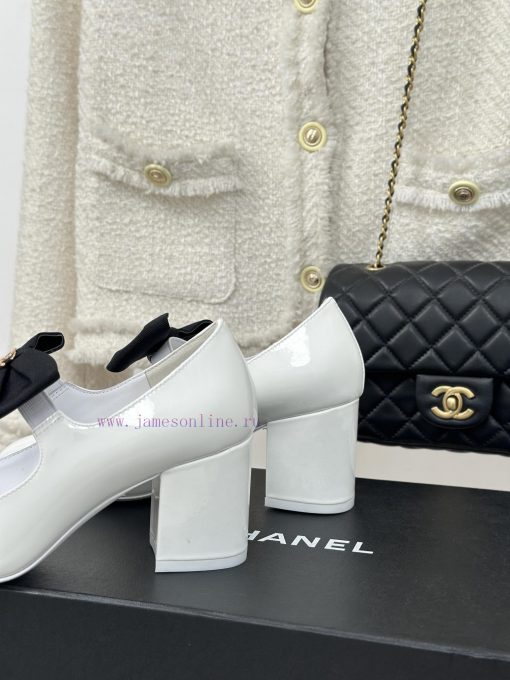 Short sock tube 20 Long sock tube 25Chanel | Chanel 23P New Product ClassicBow Mary Jane Sinpvw0ktiy - Image 7