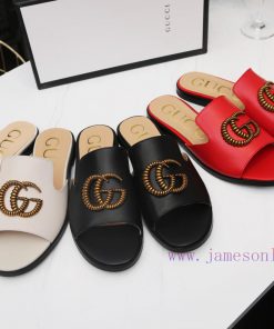 18612-6Gucci Classic Low heeled Cool Drags Original Edition One to One High imitation Crafte4lxtvoex