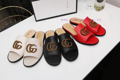 18612-6Gucci Classic Low heeled Cool Drags Original Edition One to One High imitation Crafte4lxtvoex - Image 2