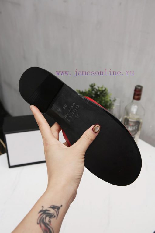 18612-6Gucci Classic Low heeled Cool Drags Original Edition One to One High imitation Crafte4lxtvoex - Image 5