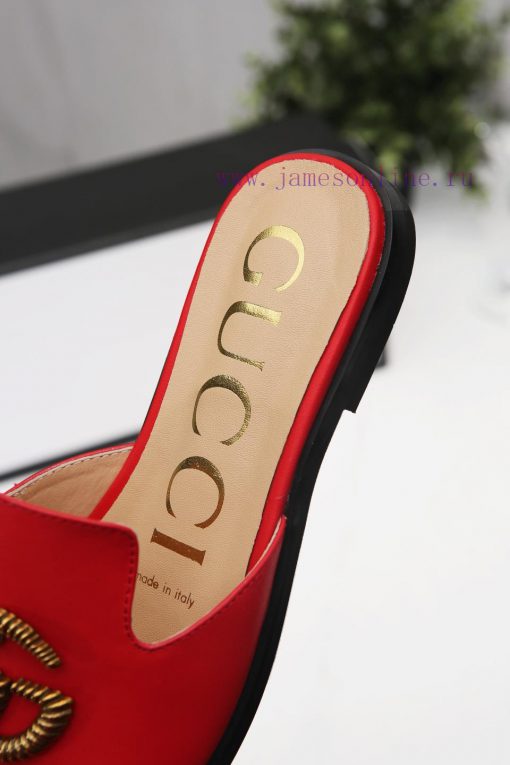 18612-6Gucci Classic Low heeled Cool Drags Original Edition One to One High imitation Crafte4lxtvoex - Image 7
