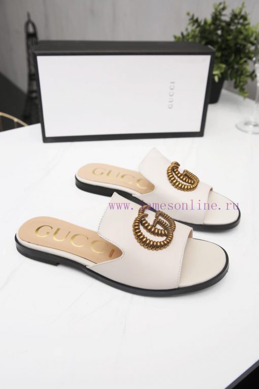 18612-6Gucci Classic Low heeled Cool Drags Original Edition One to One High imitation Crafte50tj04nh - Image 4
