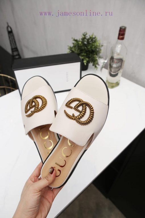 18612-6Gucci Classic Low heeled Cool Drags Original Edition One to One High imitation Crafte50tj04nh - Image 6