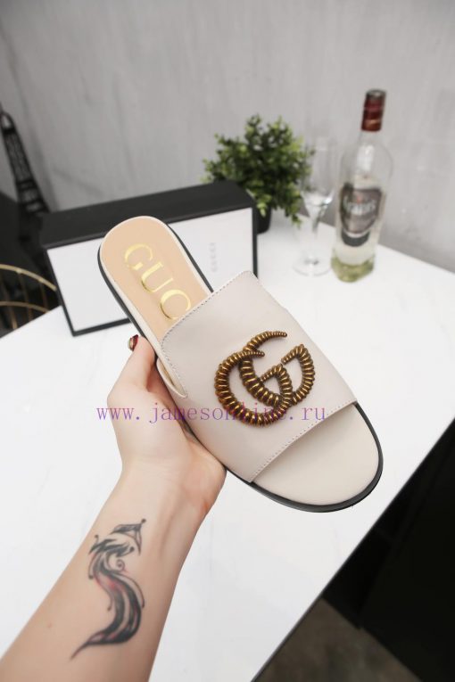 18612-6Gucci Classic Low heeled Cool Drags Original Edition One to One High imitation Crafte50tj04nh - Image 7