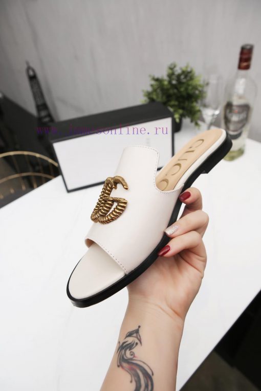 18612-6Gucci Classic Low heeled Cool Drags Original Edition One to One High imitation Crafte50tj04nh - Image 9