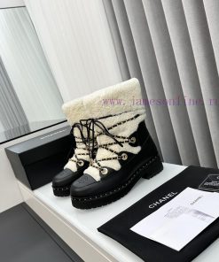 2023 Chanel short boots, a must-have item for autumn and winter this seasonChanel Autumn/Winjz884n26