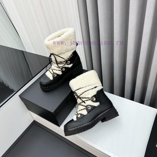2023 Chanel short boots, a must-have item for autumn and winter this seasonChanel Autumn/Winjz884n26 - Image 6