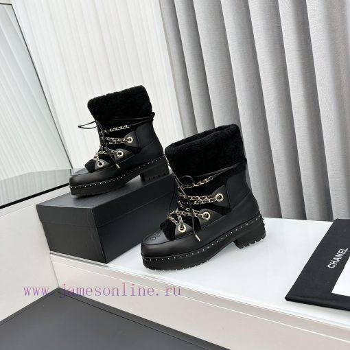 2023 Chanel short boots, a must-have item for autumn and winter this seasonChanel Autumn/Winxx33f3up - Image 8