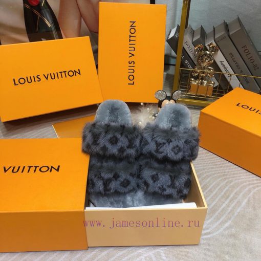 L Donkey brand mink fur slippers are officially released simultaneously. Super cute fur slipltbqtmrn - Image 5