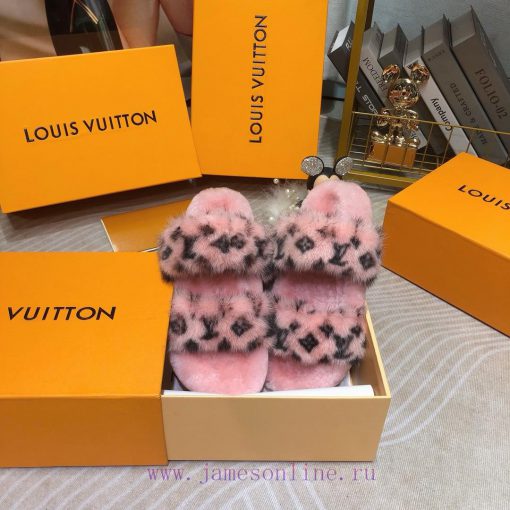 L Donkey brand mink fur slippers are officially released simultaneously. Super cute fur slip3mgmgvza - Image 6