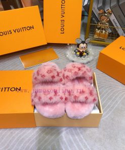 L Donkey brand mink fur slippers are officially released simultaneously. Super cute fur slipx1uoew09