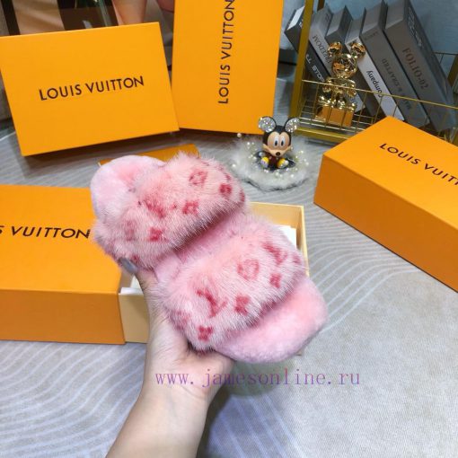 L Donkey brand mink fur slippers are officially released simultaneously. Super cute fur slipx1uoew09 - Image 6