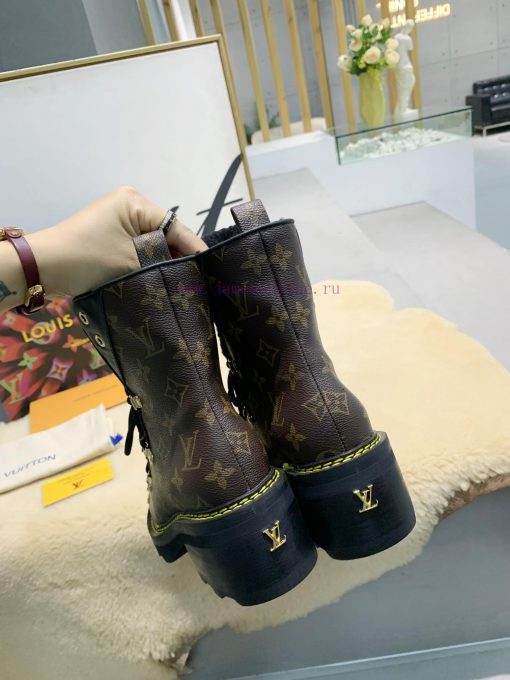 LV Top Quality L+Vfw20 New Arrival~Lvjia Autumn/Winter Fur Integrated Short BootsBeaubourg a6xf2cu2a - Image 2