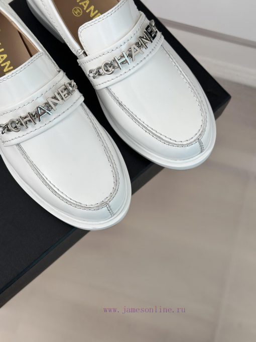 Chanel | Chanel Classic ChainAlphabet loafersThis one is very coloredI love this letter deszpwaayk3 - Image 8