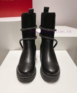 Top versionR ᴇɴᴇ C ᴀᴏᴠɪʟʟᴀ | 2023 𝐟𝐰 Autumn/Winter New RC Serpentine Decoration Elastic Splik1ctkqpv