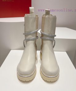 Top versionR ᴇɴᴇ C ᴀᴏᴠɪʟʟᴀ | 2023 𝐟𝐰 Autumn/Winter New RC Serpentine Decoration Elastic Spliqum3husc