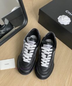 Chanel 23B new double C rhinestone sneakersOriginal leather upper, original rhinestone hot ssgotpfpy