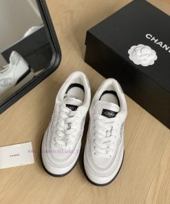 Chanel 23B new double C rhinestone sneakersOriginal leather upper, original rhinestone hot scij1vlbf
