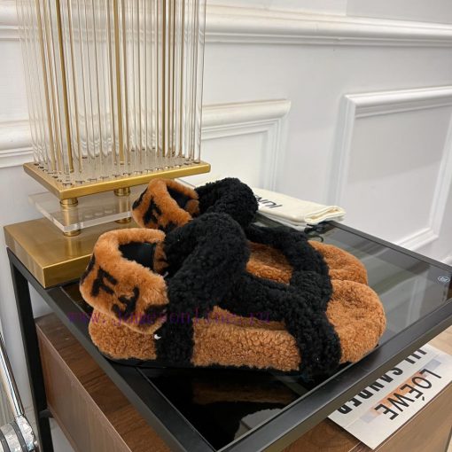 FENDI | 2023 𝐬𝐬FDfendi x Skims collaboration popular hairy sandals series 〰Developed in the d9hlwoov - Image 4
