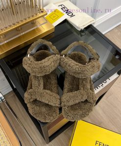 FENDI | 2023 𝐬𝐬FDfendi x Skims collaboration popular hairy sandals series 〰Developed in the 5arppx83