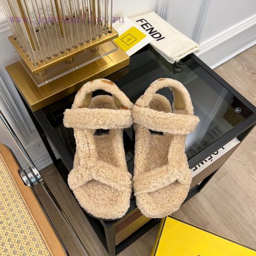 FENDI | 2023 𝐬𝐬FDfendi x Skims collaboration popular hairy sandals series 〰Developed in the 1a1fsuie - Image 2