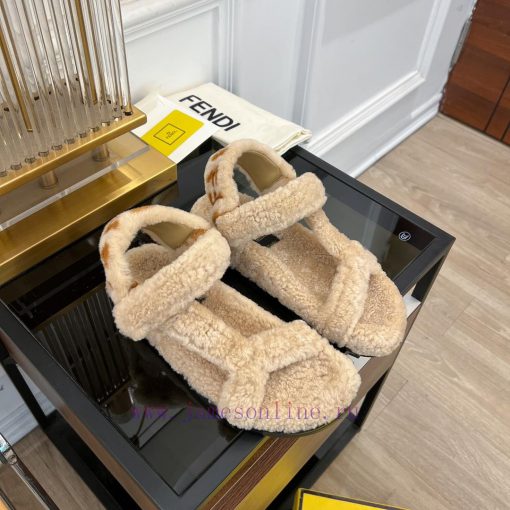 FENDI | 2023 𝐬𝐬FDfendi x Skims collaboration popular hairy sandals series 〰Developed in the 1a1fsuie - Image 3