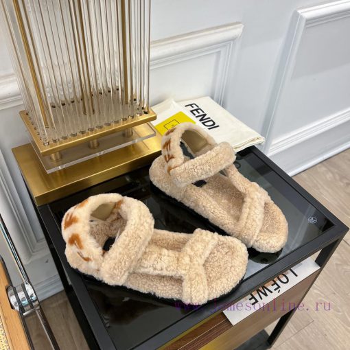 FENDI | 2023 𝐬𝐬FDfendi x Skims collaboration popular hairy sandals series 〰Developed in the 1a1fsuie - Image 5