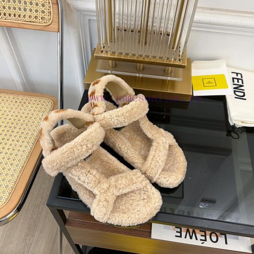 FENDI | 2023 𝐬𝐬FDfendi x Skims collaboration popular hairy sandals series 〰Developed in the 1a1fsuie - Image 8