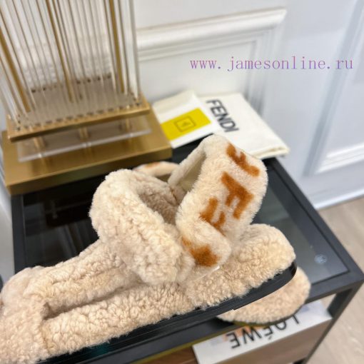 FENDI | 2023 𝐬𝐬FDfendi x Skims collaboration popular hairy sandals series 〰Developed in the 1a1fsuie - Image 9
