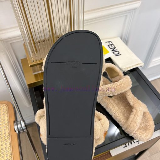 FENDI | 2023 𝐬𝐬FDfendi x Skims collaboration popular hairy sandals series 〰Developed in the 1a1fsuie - Image 10