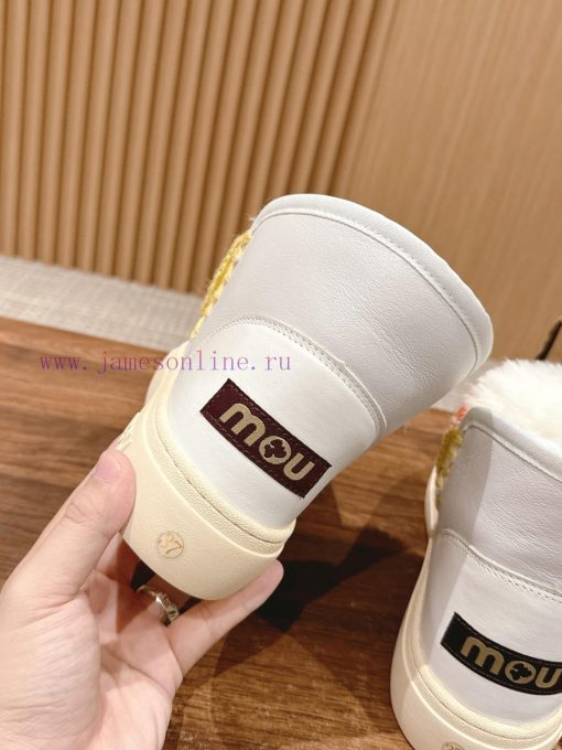 MOU Eskimo autumn and winter snow boots have a primitive and cute appearance, with pure handb5ff7qx5 - Image 9