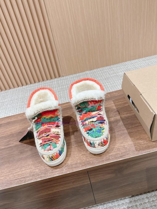MOU Eskimo autumn and winter snow boots have a primitive and cute appearance, with pure handbvch4wg3