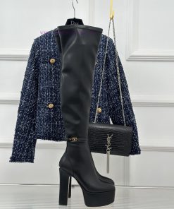Valentino | Valentino ClassicHentian High Waterproof Platform High Heels Elastic BootsHighly6ydvwii9