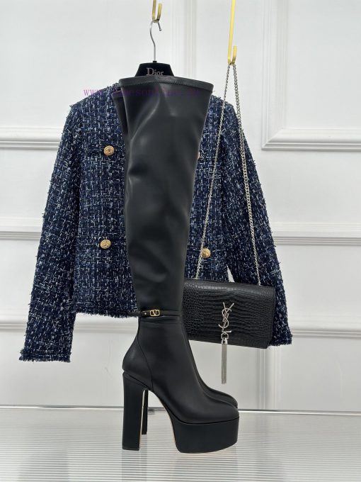 Valentino | Valentino ClassicHentian High Waterproof Platform High Heels Elastic BootsHighly6ydvwii9