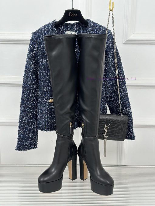 Valentino | Valentino ClassicHentian High Waterproof Platform High Heels Elastic BootsHighly6ydvwii9 - Image 6