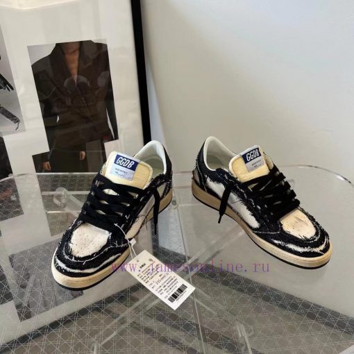 Long term production of goodsDenim couple's style, cowhide GGDB small dirty shoes, two tone 9695qcyd - Image 10