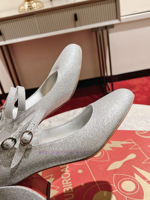 Mary Jane Single Shoes ︎ ️French retro signature item - Mary Jane shoes, highlighting uniqueziups5oz - Image 7