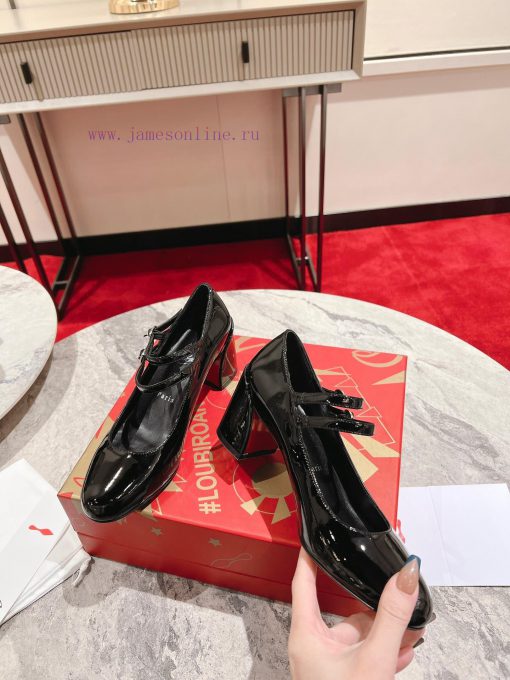 Mary Jane Single Shoes ︎ French retro signature item - Mary Jane shoes, highlighting uniquenuo3bqa0j - Image 3