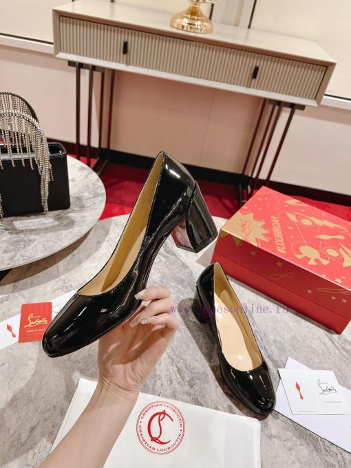 Mary Zhen's Light Plate Single Shoes ︎ ️French retro signature item - Mary Jane shoes, highlssmyalro - Image 4