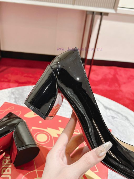 Mary Zhen's Light Plate Single Shoes ︎ ️French retro signature item - Mary Jane shoes, highlssmyalro - Image 8