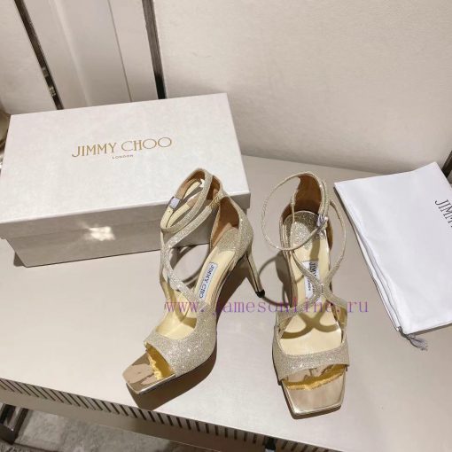 Jimmy Choo's custom-made high-heeled sandals in the Paris window showcase are of the highest1xskm8zb - Image 5
