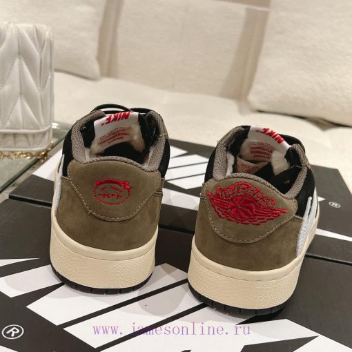 WoolAir Jordan 1 Mid Autumn/Winter Mid Top SneakersAJ's classic shoe style remains unchangedmrcdkfcp - Image 10