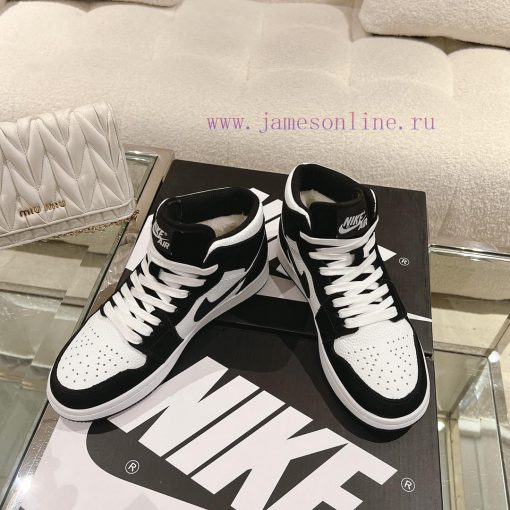 WoolAir Jordan 1 Mid Autumn/Winter Mid Top SneakersAJ's classic shoe style remains unchanged51nxqy27 - Image 5