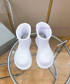 Yuan 2023 new big head Mickey boots short tube trendy boots flat bottom anti slip ugly cute nnt946kh