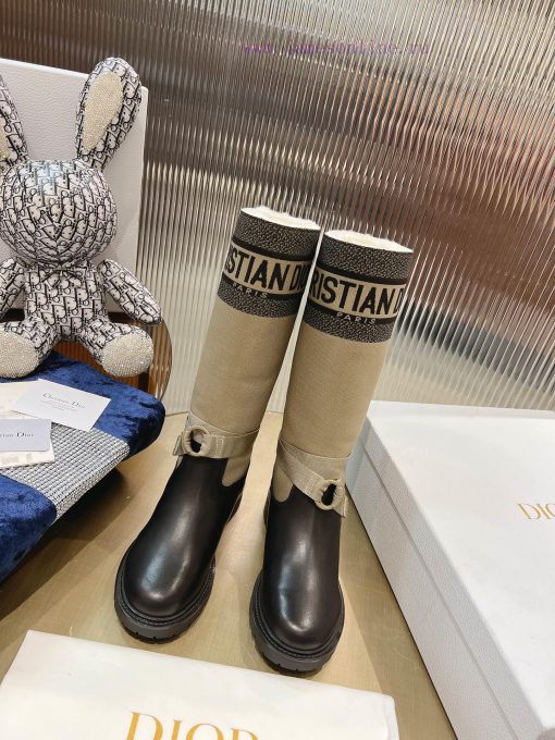 Fur style, the most stylish and stylish retro workwear boots, suitable for both home and autpig6am6m - Image 2