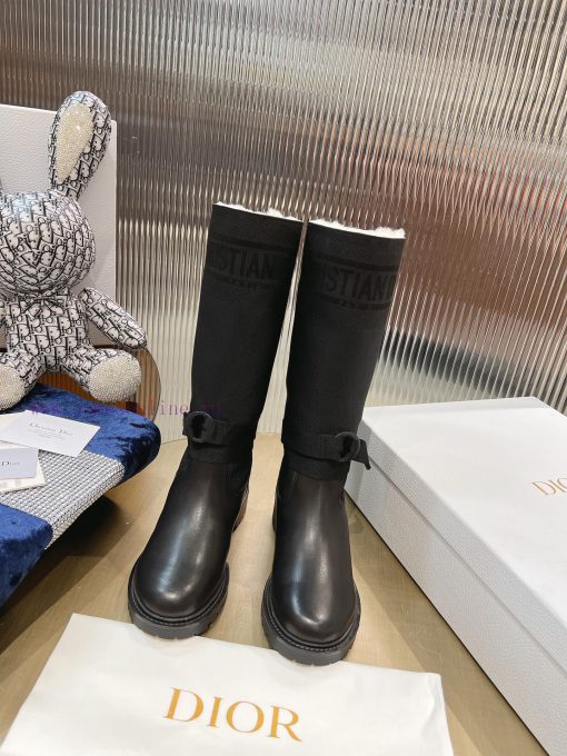 Fur style, the most stylish and stylish retro workwear boots, suitable for both home and authbkj9cir - Image 2