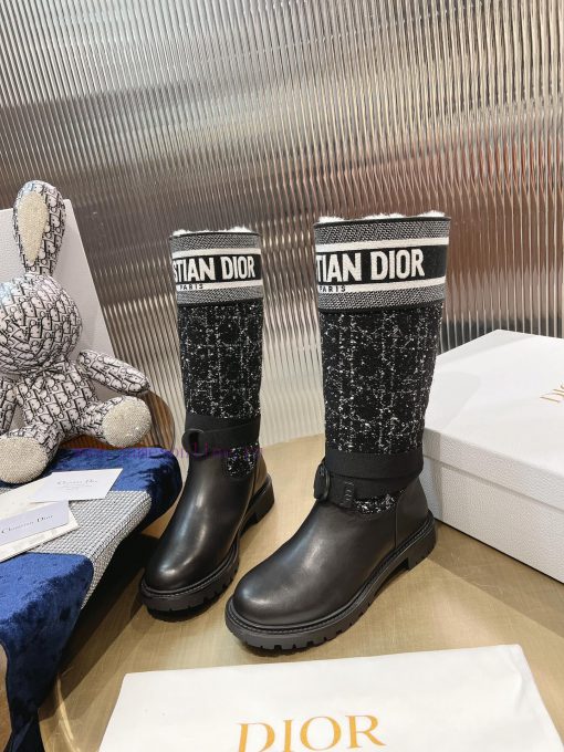 Fur style, the most stylish and stylish retro workwear boots, suitable for both home and aut0h87ki9w - Image 3