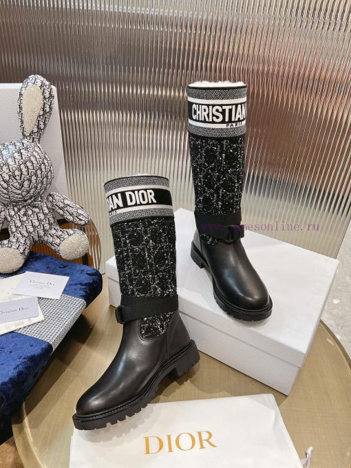 Fur style, the most stylish and stylish retro workwear boots, suitable for both home and aut0h87ki9w - Image 4