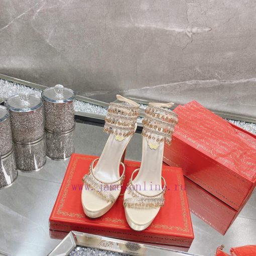 R ᴇɴᴇ C ᴀᴏᴠɪʟʟᴀ | 2023 𝐒𝐒 RC CHANDELIER Crystal Light Serpentine Strap Waterproof Platform H9dcbpux5 - Image 2